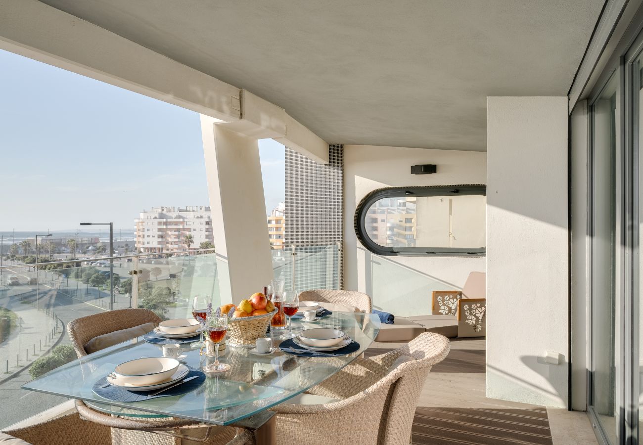 Condomínio em Costa de Caparica - Plazza T2 Luxury apartment whith sea view face t