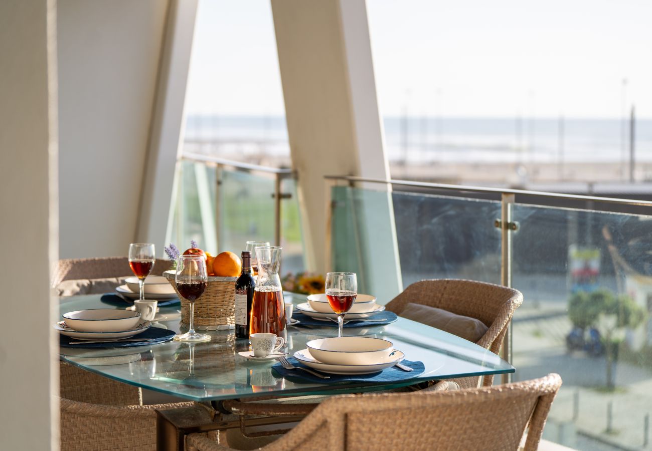 Condomínio em Costa de Caparica - Plazza T2 Luxury apartment whith sea view face t