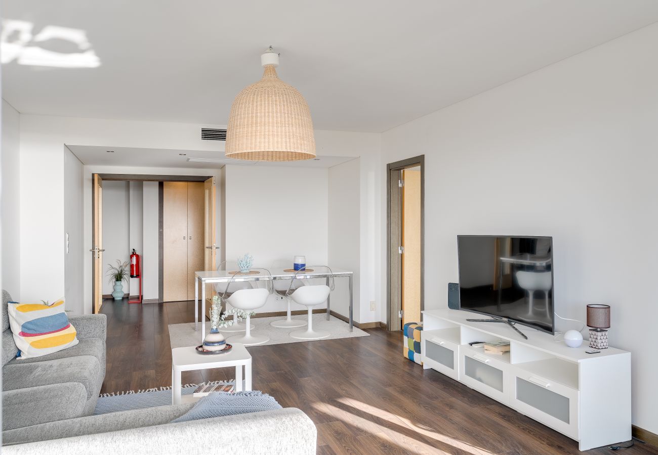 Residenz in Costa de Caparica - Plazza T2 Luxury apartment whith sea view face t