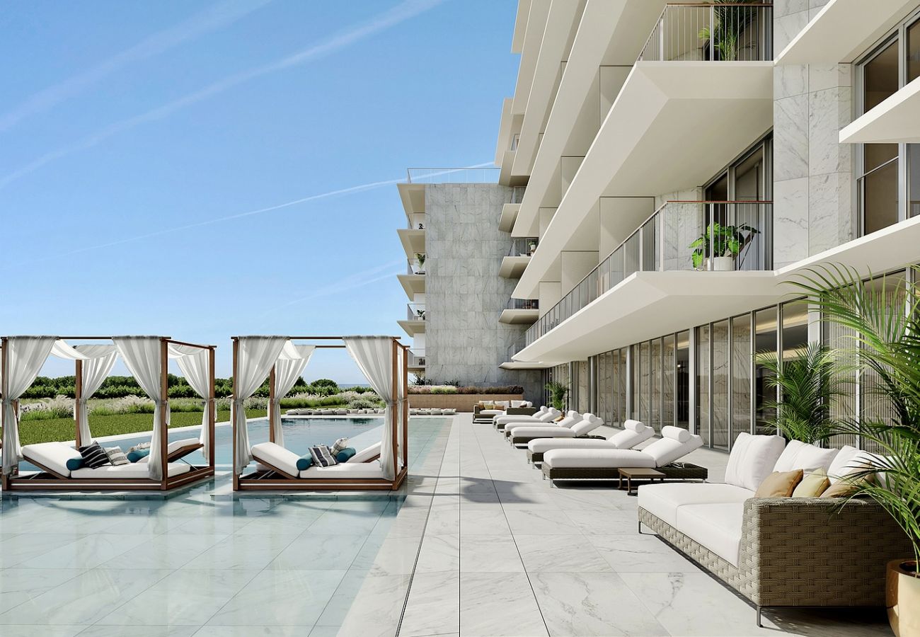 Ferienwohnung in Armação de Pêra - Bayline luxury spa and pool apartment
