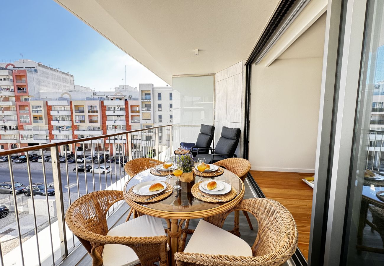 Ferienwohnung in Armação de Pêra - Bayline luxury spa and pool apartment