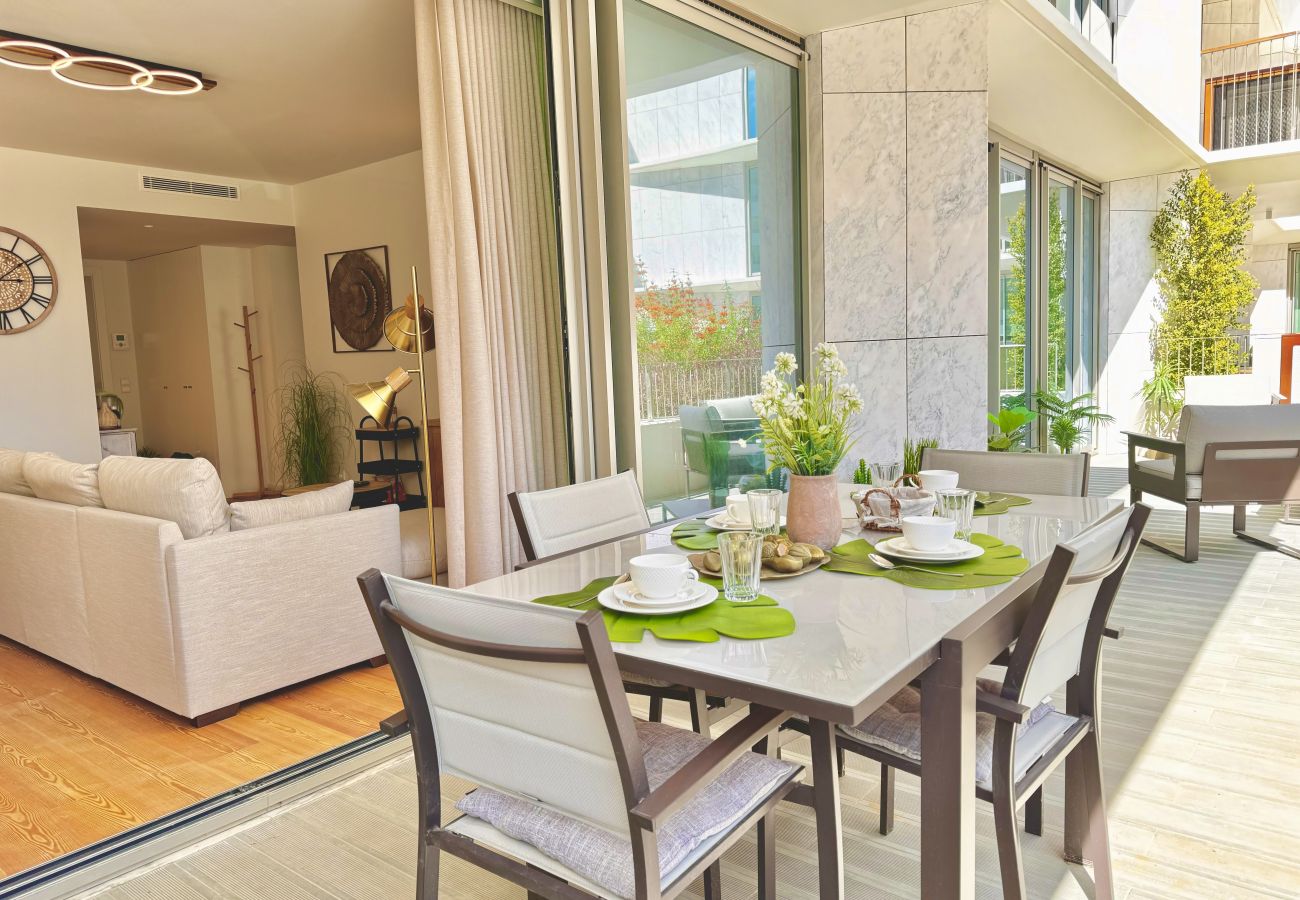 Ferienwohnung in Armação de Pêra - D`Lux Terrace @ Cond. Bayline Pool &SPA