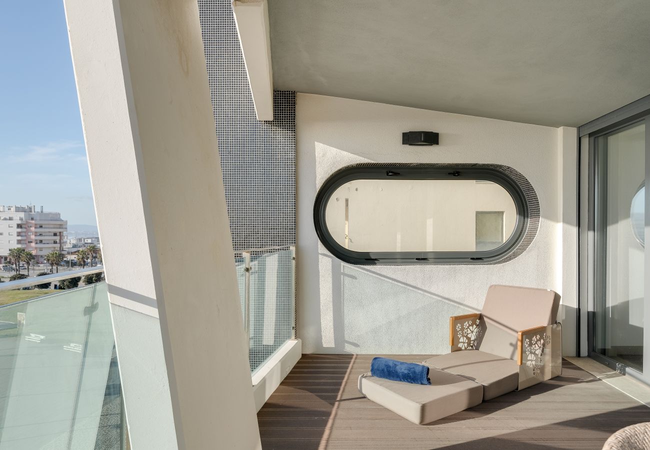 Residencial en Costa de Caparica - Plazza T2 Luxury apartment whith sea view face t