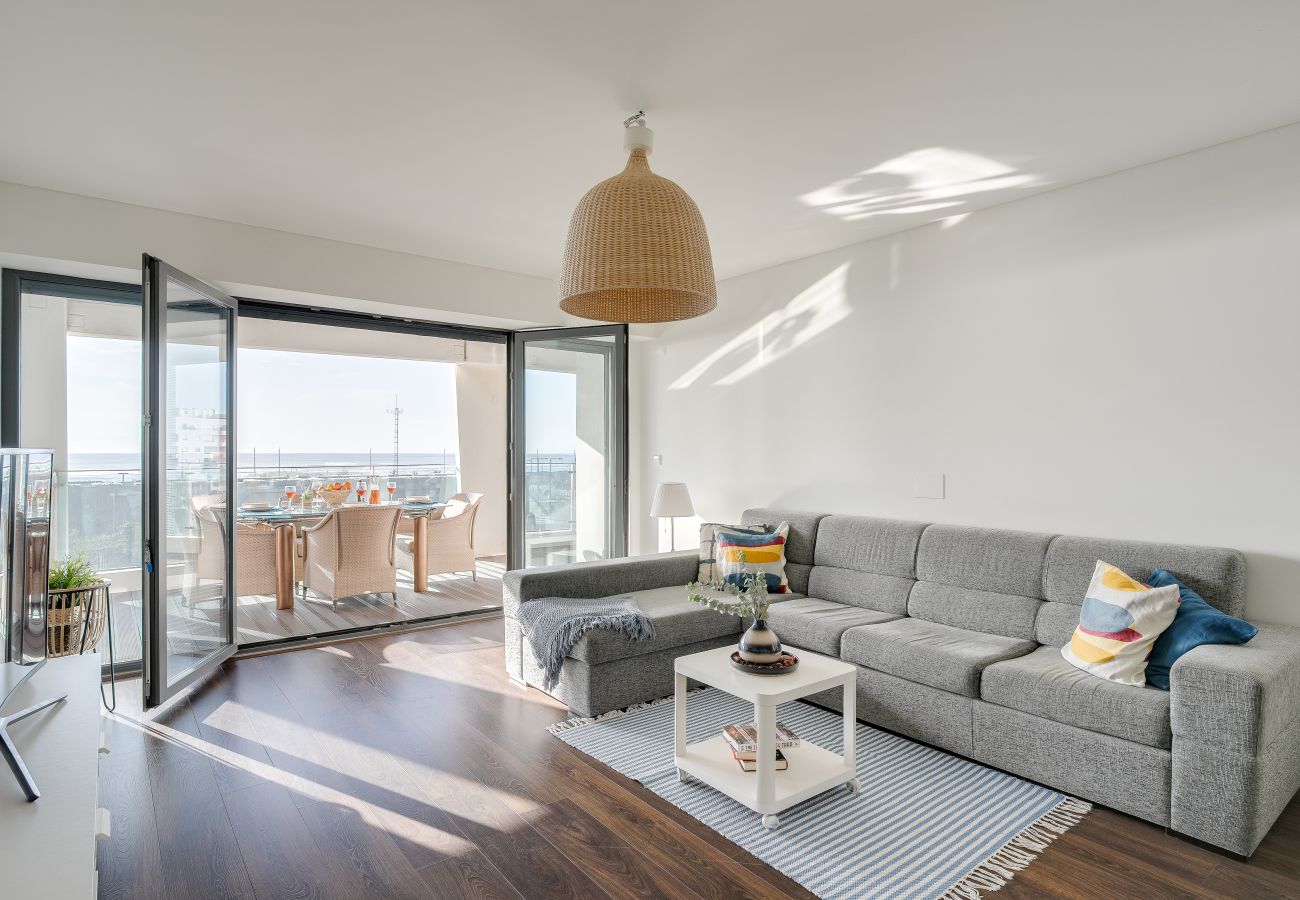 Residencial en Costa de Caparica - Plazza T2 Luxury apartment whith sea view face t