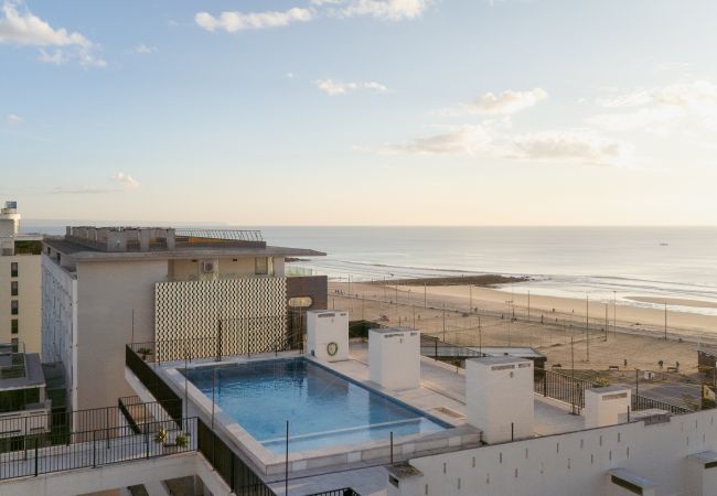 Apartamento en Costa de Caparica - 203 · Apartamento encantador com piscina em C. Cap