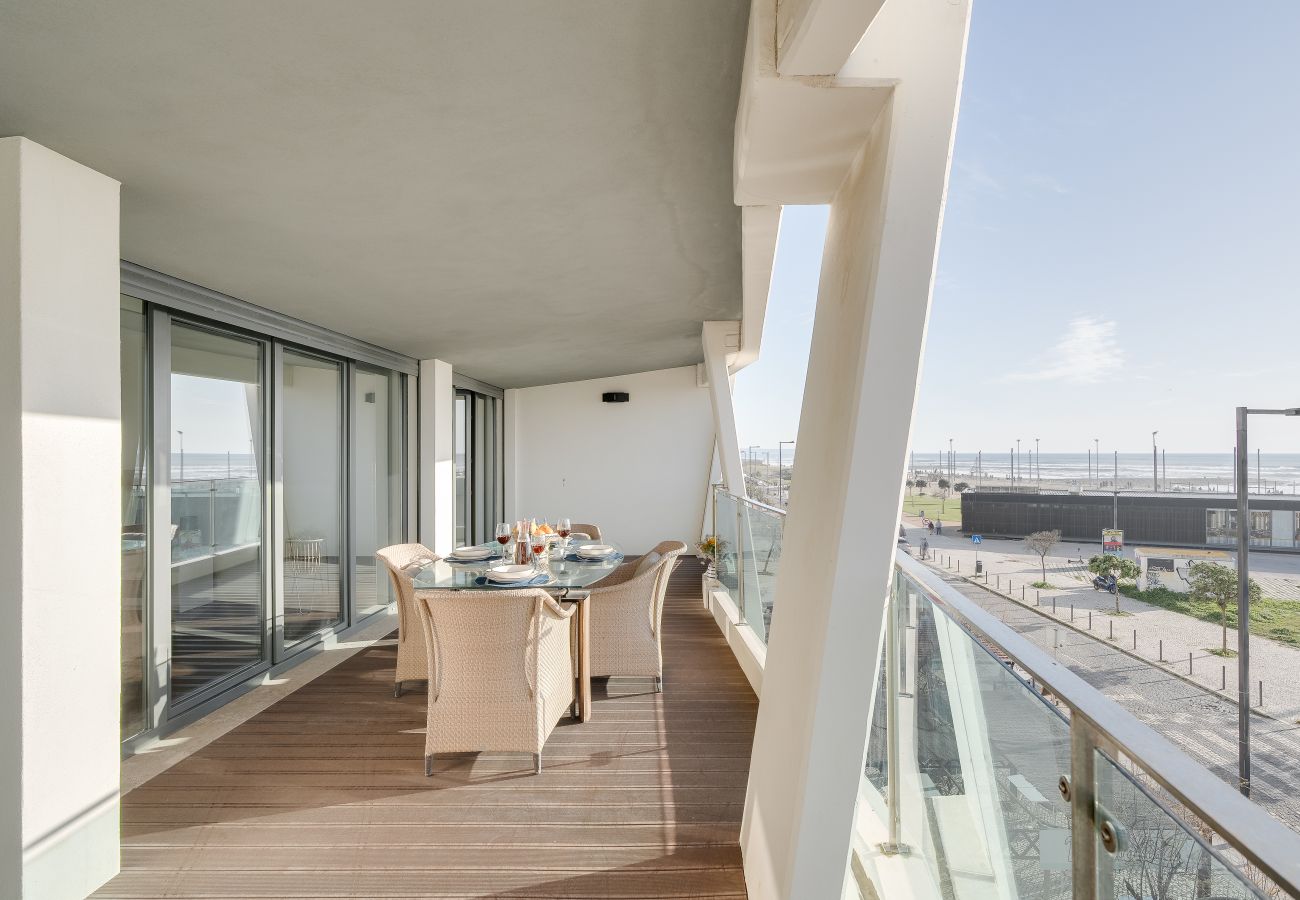 Résidence à Costa de Caparica - Plazza T2 Luxury apartment whith sea view face t